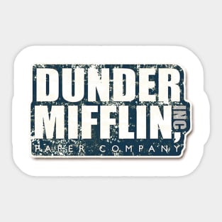 Dunder Mifflin Vintage Sticker